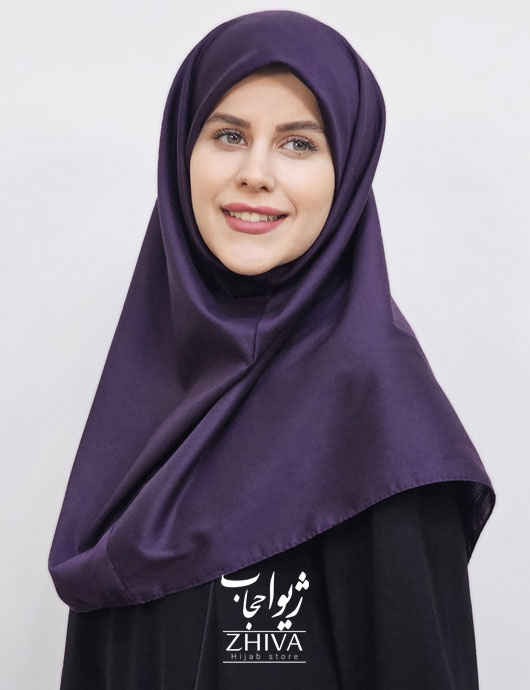 مقنعه بروجرد بنفش