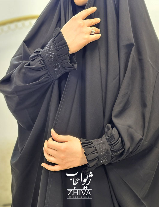 چادر عربی ساناز نگين دار