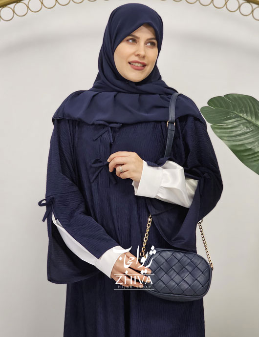 عبای ملودی سرمه ای