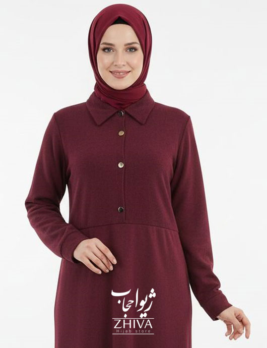 مانتو مخمل كبريتی اليزابت زرشكی