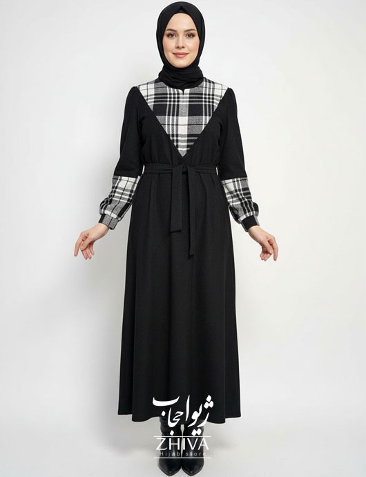 عبا آتنا مشكی