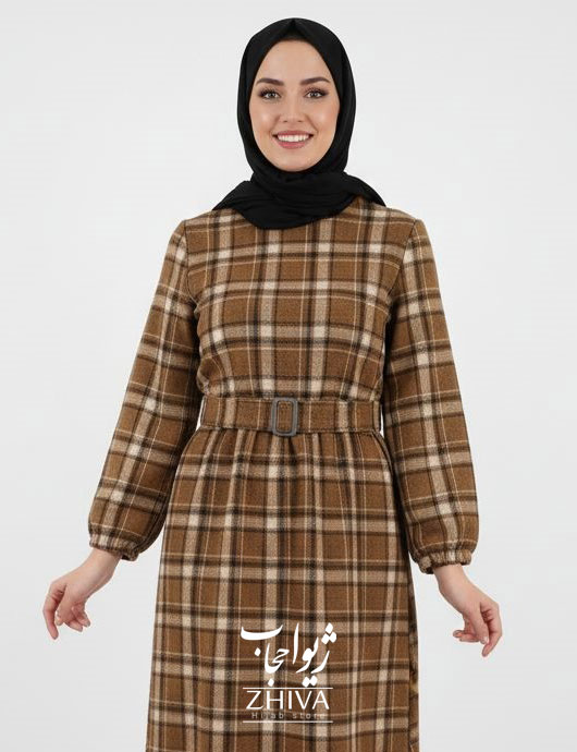 عبا چهارخانه پشمی كد 01