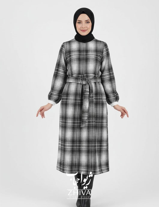 عبا چهارخانه پشمی كد 03