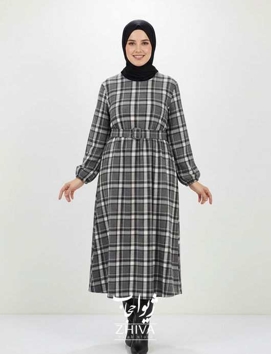 عبا چهارخانه پشمی كد 08