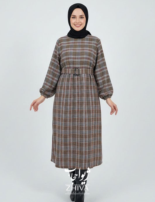عبا چهارخانه پشمی كد 013