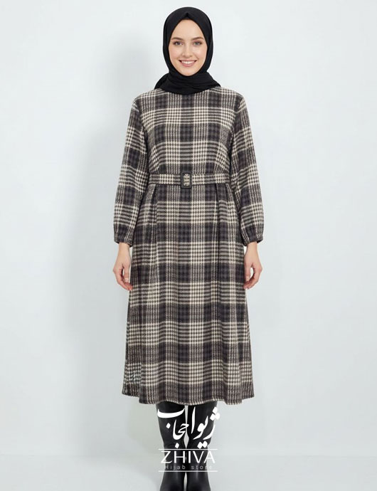 عبا چهارخانه پشمی كد 014