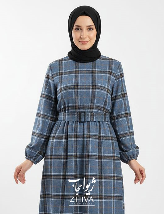 عبا چهارخانه پشمی كد 022