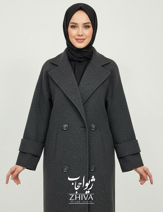 پالتو فوتر زغالی