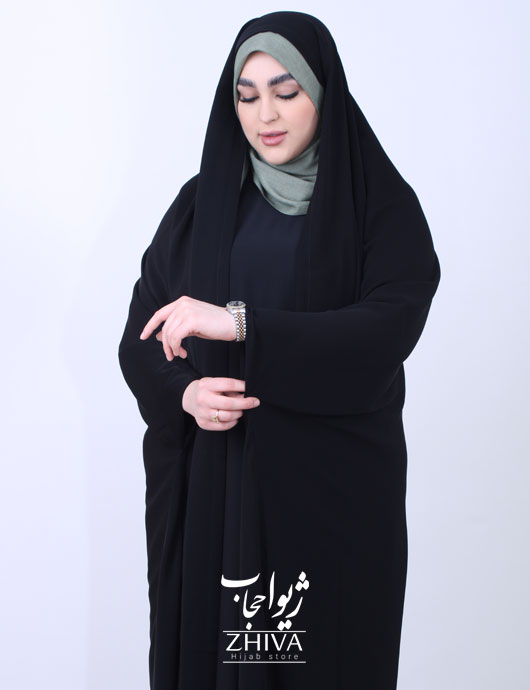 چادر دانشجویی ساده ندا قطر