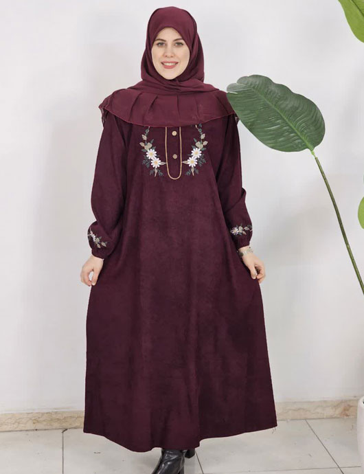 عبا مخمل کبریتی بابونه
