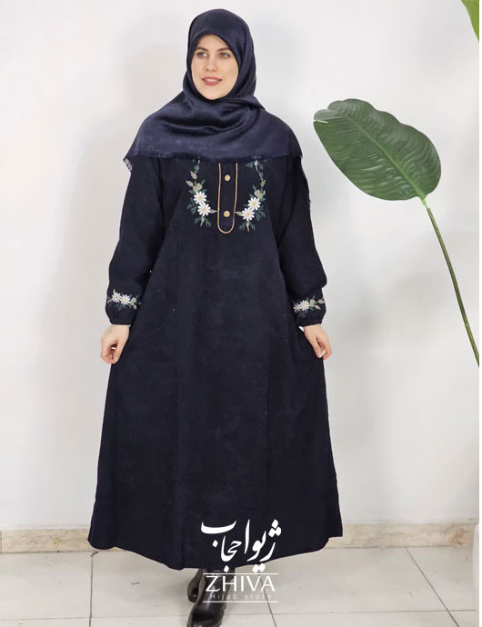 عبا مخمل کبریتی بابونه