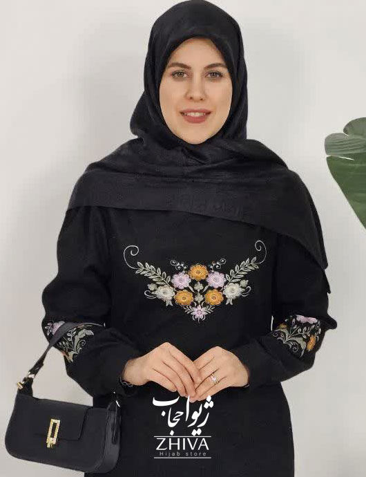 عبا گل بانو مشكی