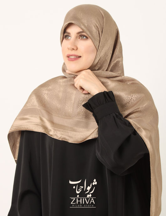 روسری لمه پوست ماری