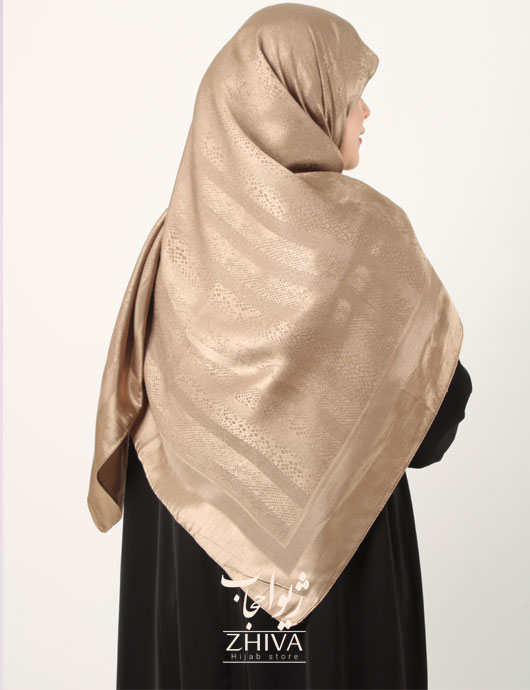 روسری لمه پوست ماری