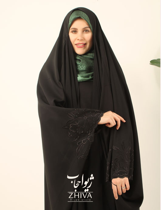چادر عربی گلدوزی