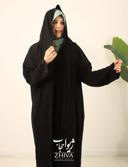 چادر مدل شال دار نگینی