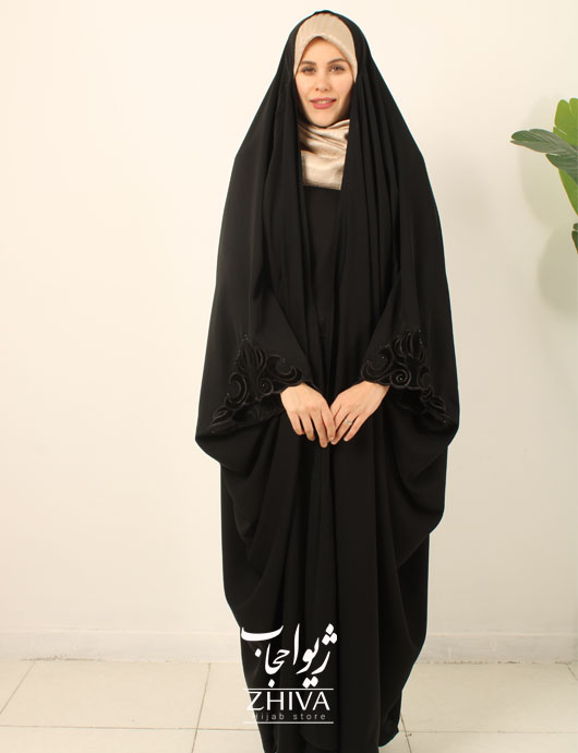 چادر عربی مخمل گلدوزی