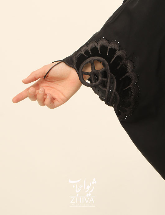 چادر عربی مخمل گلدوزی