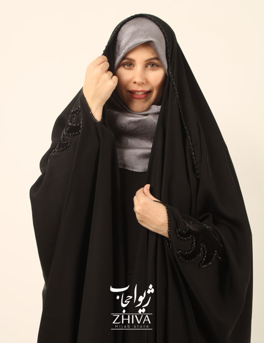 چادر عربی جواهر دوزی