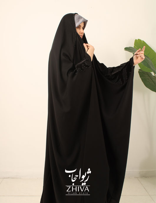 چادر عربی جواهر دوزی