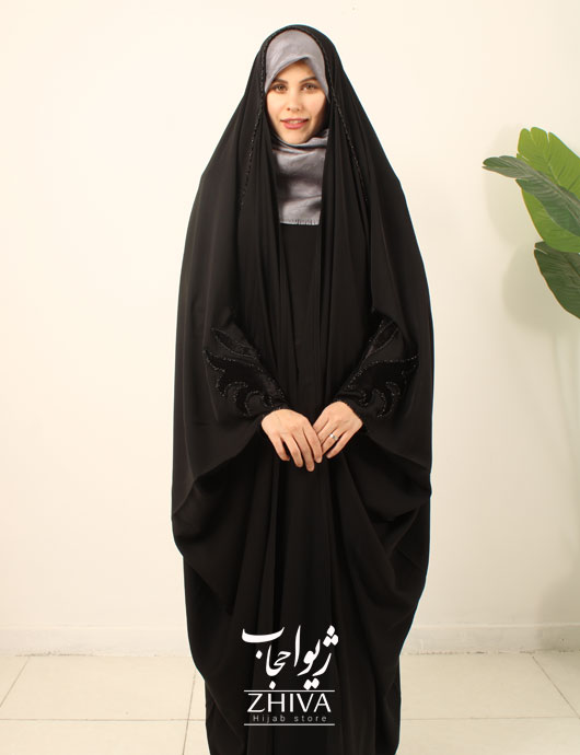 چادر عربی جواهر دوزی
