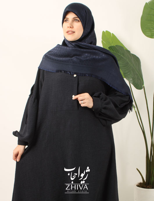 مانتو عبایی پاپيون بهاره