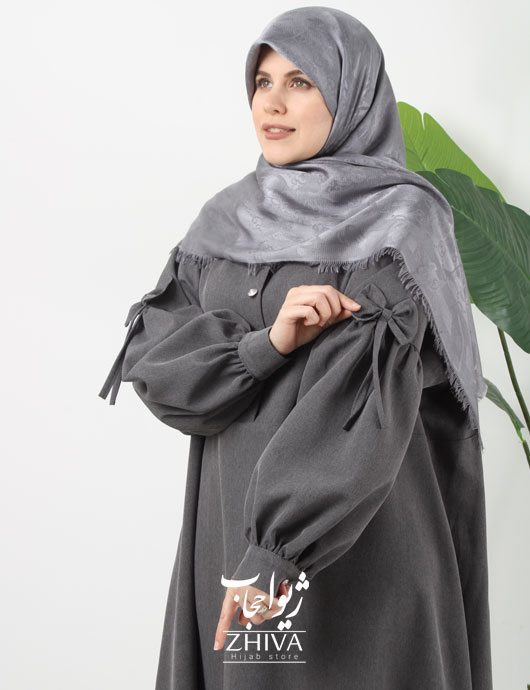 مانتو عبایی پاپيون بهاره