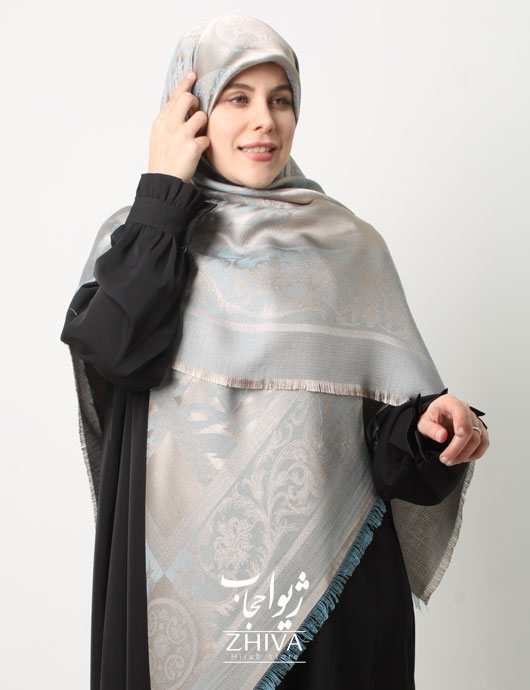 روسری لمه دور ريش قواره 140 كد 14