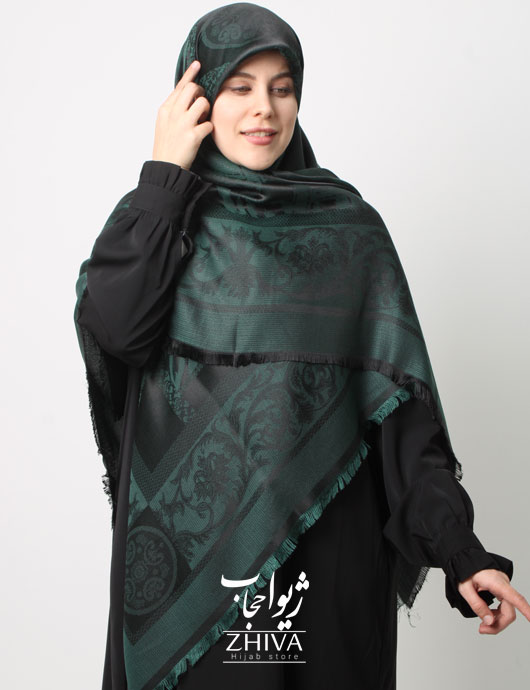 روسری لمه دور ريش قواره 140 كد 16