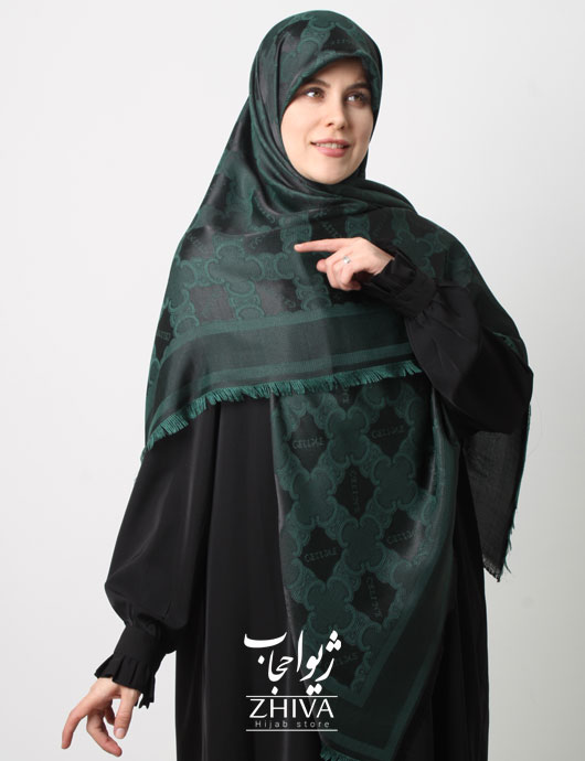 روسری لمه دور ريش قواره 140 كد 22