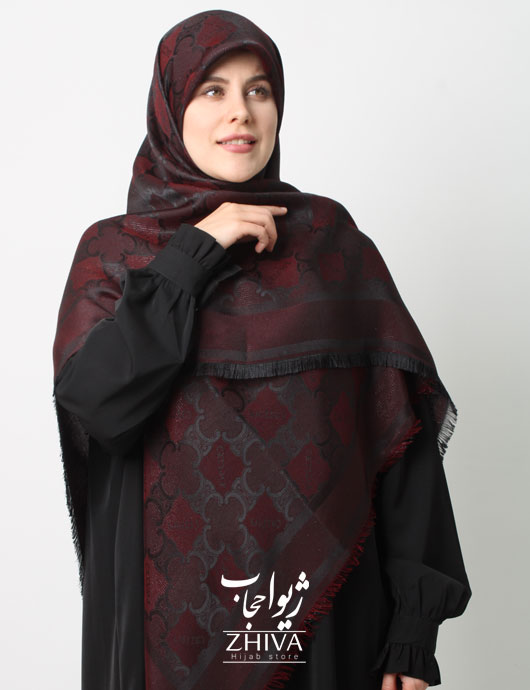 روسری لمه دور ريش قواره 140 كد 25