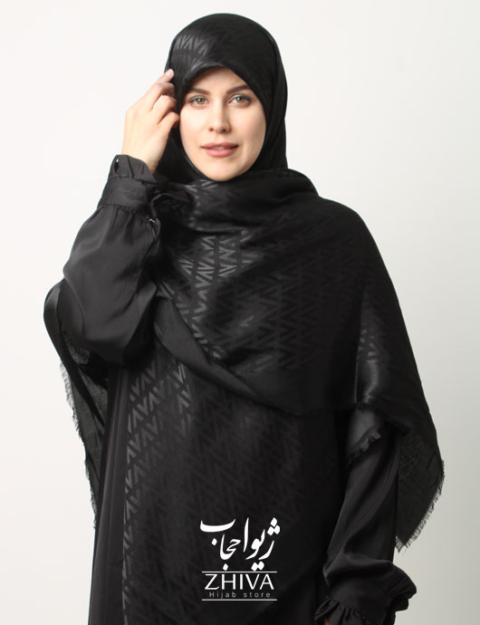 روسری لمه مشكی