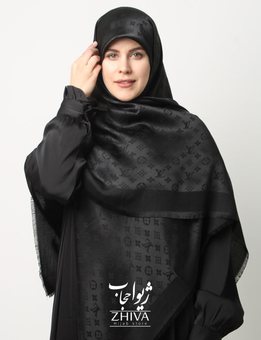 روسری لمه مشكی