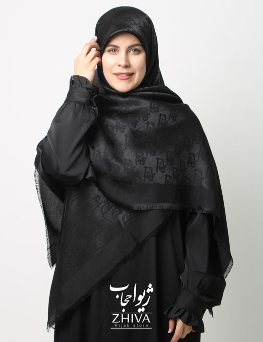 روسری لمه مشكی