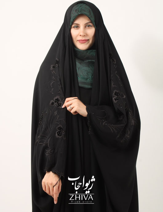 چادر عربی گلدوزی اسليمی
