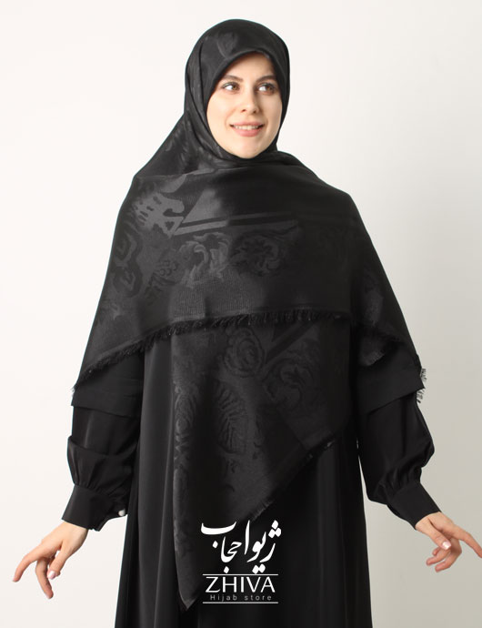 روسری لمه مشكی