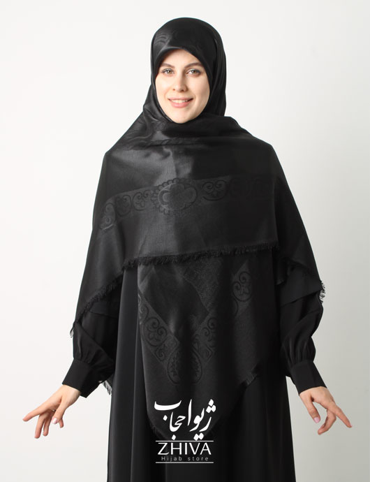 روسری لمه مشكی