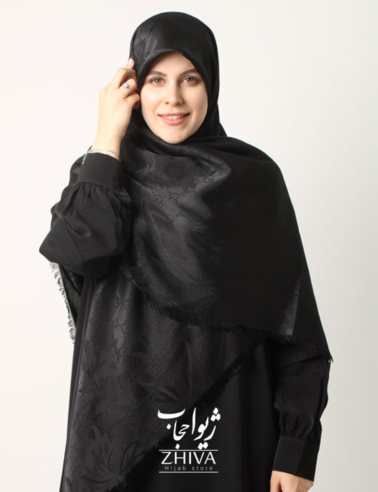 روسری لمه مشكی