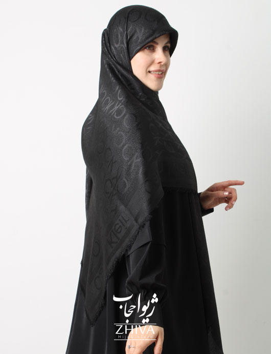 روسری لمه مشكی