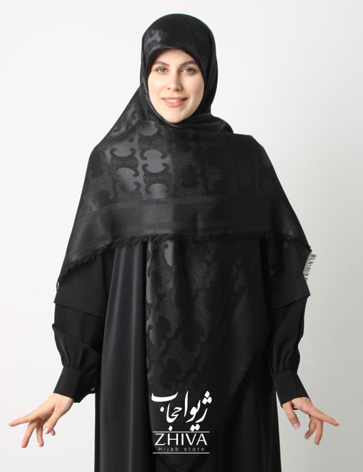 روسری لمه مشكی