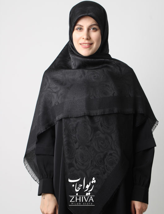 روسری لمه مشكی