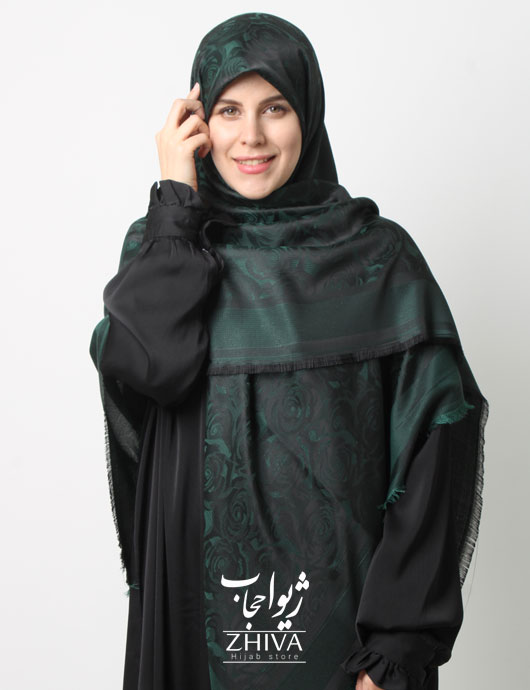 روسری لمه دور ريش قواره 140 كد 27