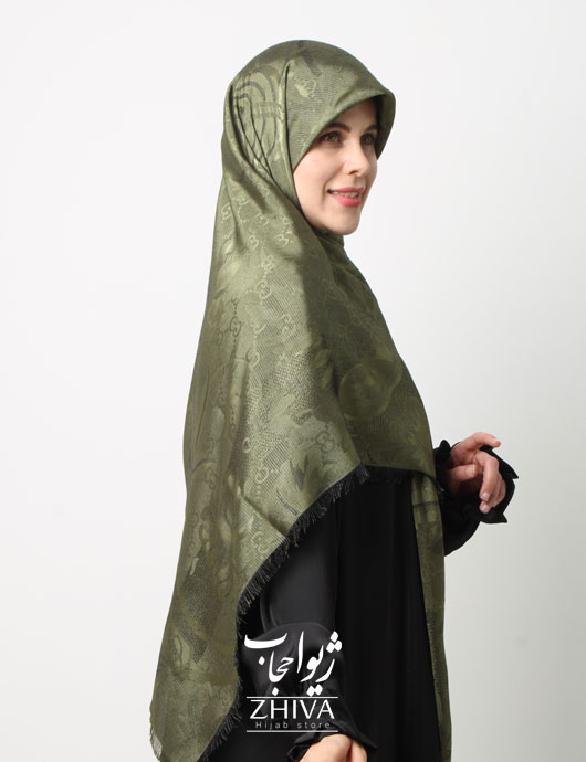 روسری لمه دور ريش