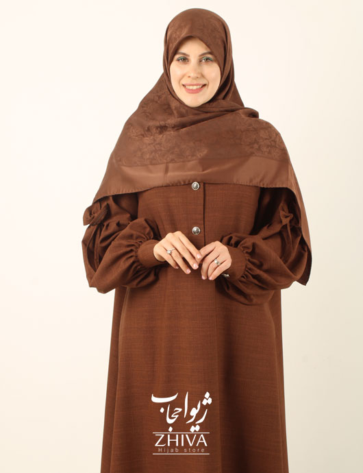 مانتو عبایی پاپيون بهاره
