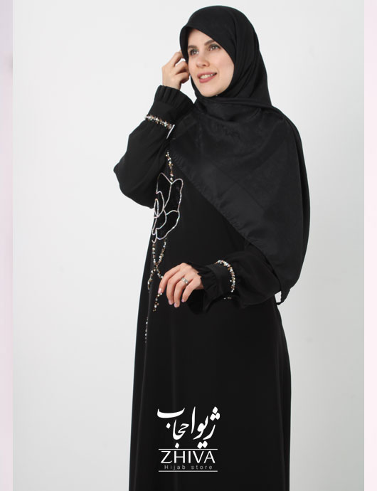 مانتو عبایی جواهردوزی