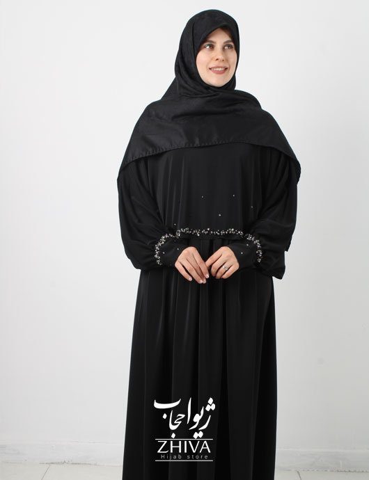 مانتو عبایی جواهردوزی