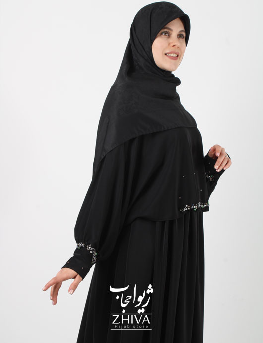 مانتو عبایی جواهردوزی