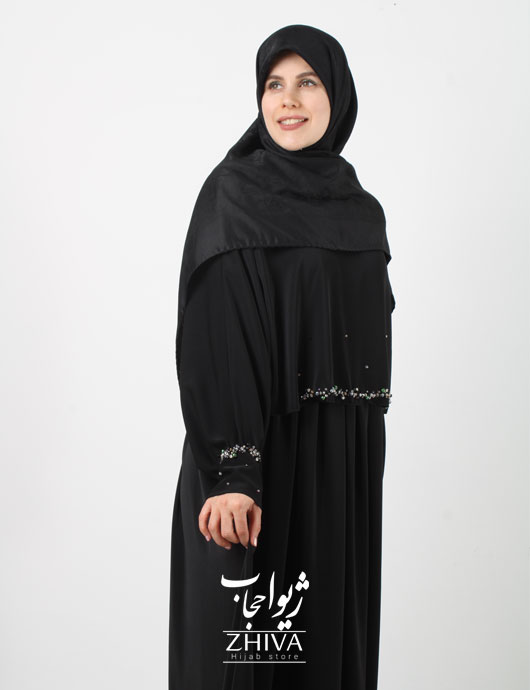 مانتو عبایی جواهردوزی