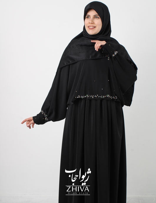 مانتو عبایی جواهردوزی