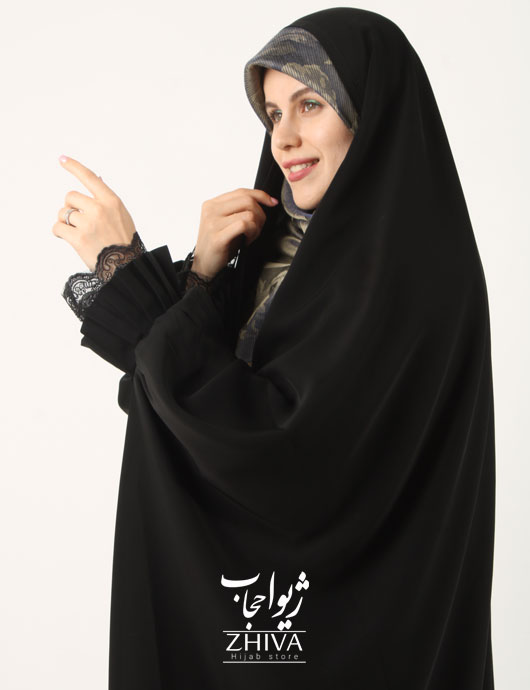 چادر عربی پلیسه آسنات